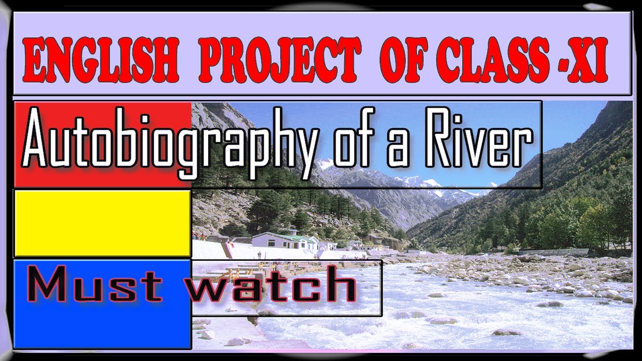 autobiography of river in english