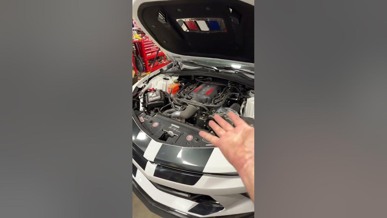 Msd intake manifold camaro ss youtube