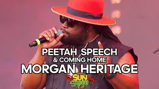 Peetah Morgan Speech Epic &amp; Emotional "Reggae is Not Just Music... It's Our Heartbeat."