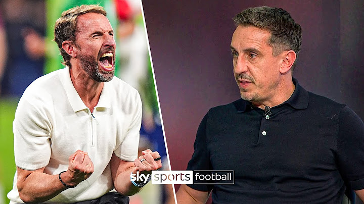 Gary Neville reacts to Southgate quitting and discusses who could replace him 👔