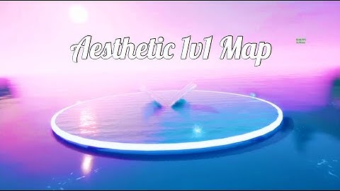 The Most Aesthetic 1v1 Map  Possible... #FleaTop5