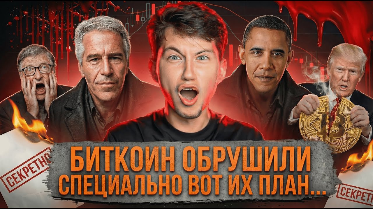 😱 БИТКОИН ОБРУШИЛИ СПЕЦИАЛЬНО!!! ПОДРОБНЫЙ СЛИТЫЙ ПЛАН ЭЛИТЫ...