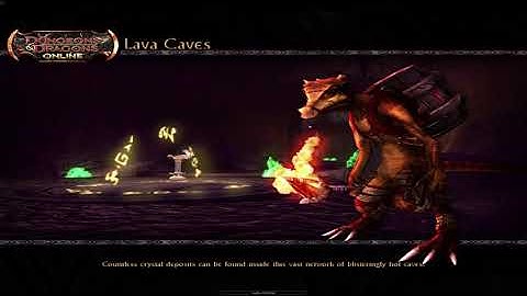 DDO  - Lava Caves - Colossal Crystals