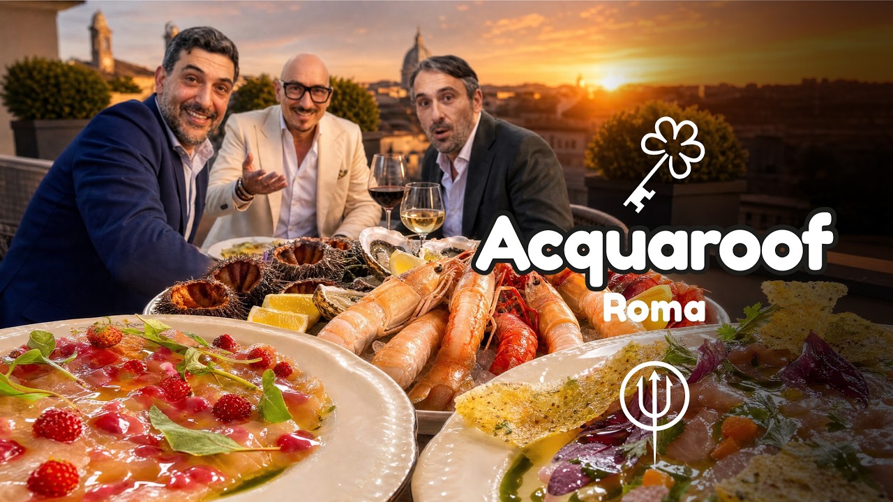 IL MARE SI E' SPOSTATO A ROMA 🏝️ Acquaroof Terrazza Molinari