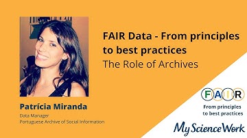 FAIR Data - From principles to best practices