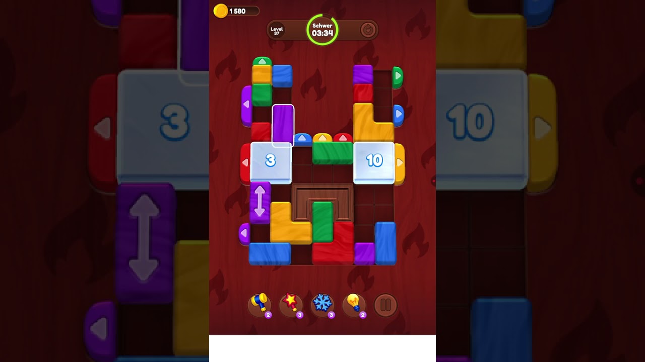 Color Wood Jam Level 31 - 40 Lösung
