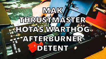 MAK Thrustmaster HOTAS Warthog Afterburner Detent
