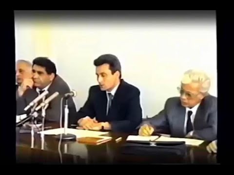 #Baş #nazir #Sürət Hüseynov 'un #Nazirlər #kabinetində çıxışı / 1994 Iyul