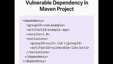 Apache Maven - How to Exclude Dependency in Maven Project