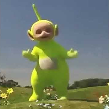 Teletabis jadi pocong