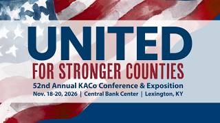 52nd Annual KACo Conference Promo - United for Stronger Counties screenshot 1