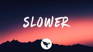 Tate McRae - slower (Lyrics) Resimi