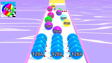 Ball Run 2048 ! Infinity Mode Gameplay part 3 android, ios