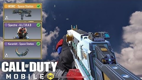 New MSMC space station is killer!!Codm Rankpush Battle Royal!😈