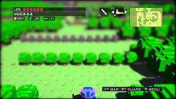 3D Dot Game Heroes part 6 Blue Dragon