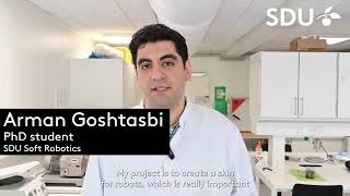 SDU researcher develops touch-sensitive robot skin free of electronics screenshot 4