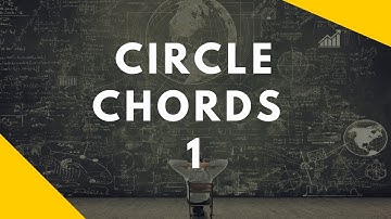 Circle chords. How to prove the relationship between two chords intersecting INSIDE a circle.