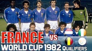 France World Cup 1982 All Qualification Matches Highlights | Road to Spain