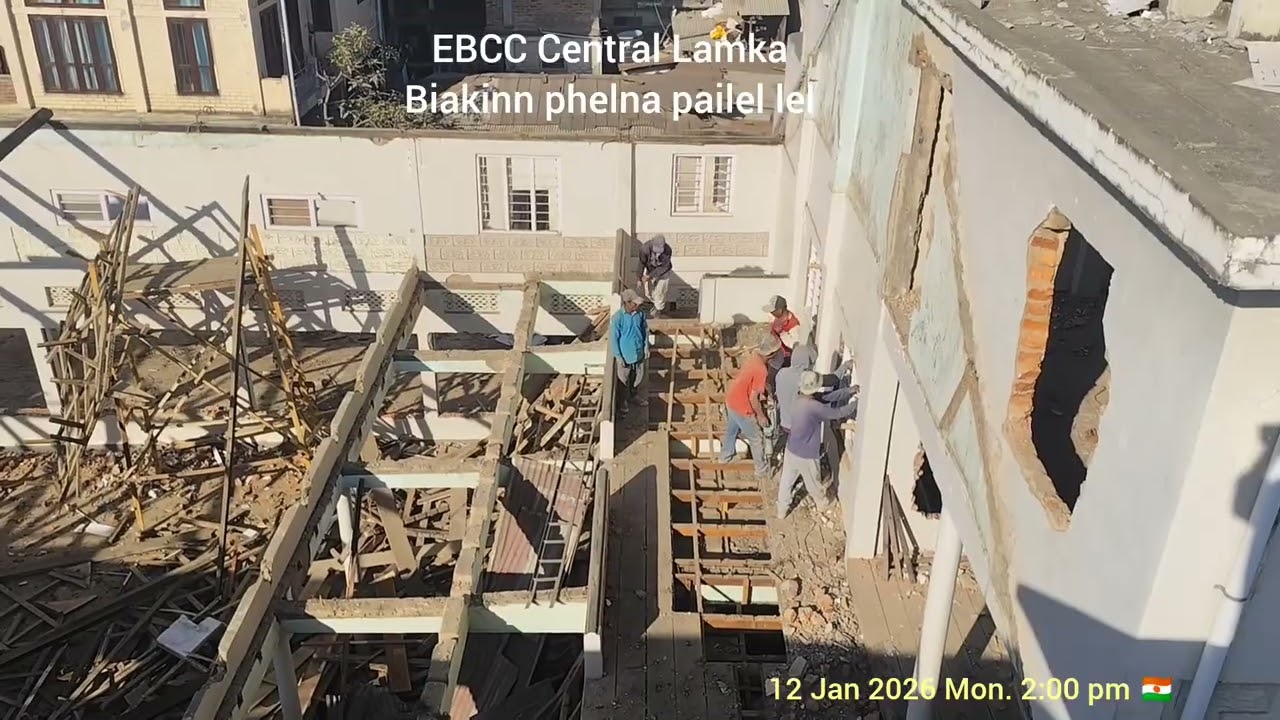 EBCC Central Lamka' in Biakinn thak lamsawm uh :