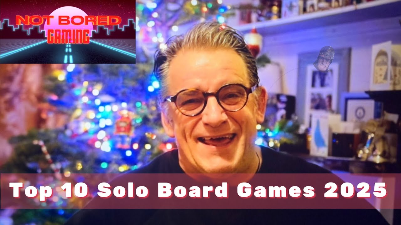 Топ-10 настольных игр для одного игрока 2025 года - Not Bored Gaming