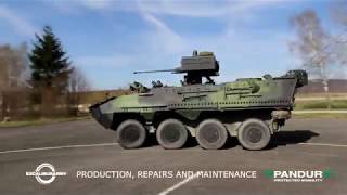 Excalibur Army Pandur II 8×8 Armoured Personnel Carrier