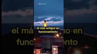 Casi nos volamos! Descubre la historia de la TORRE DE HERCULES #españa #shorts #galicia