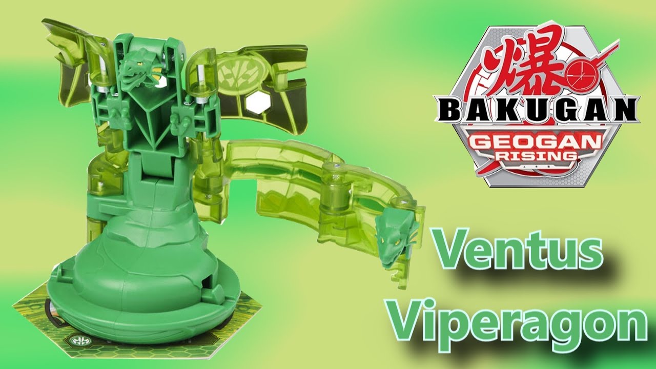 Ventus Viperagon | Bakugan: Geogan Rising