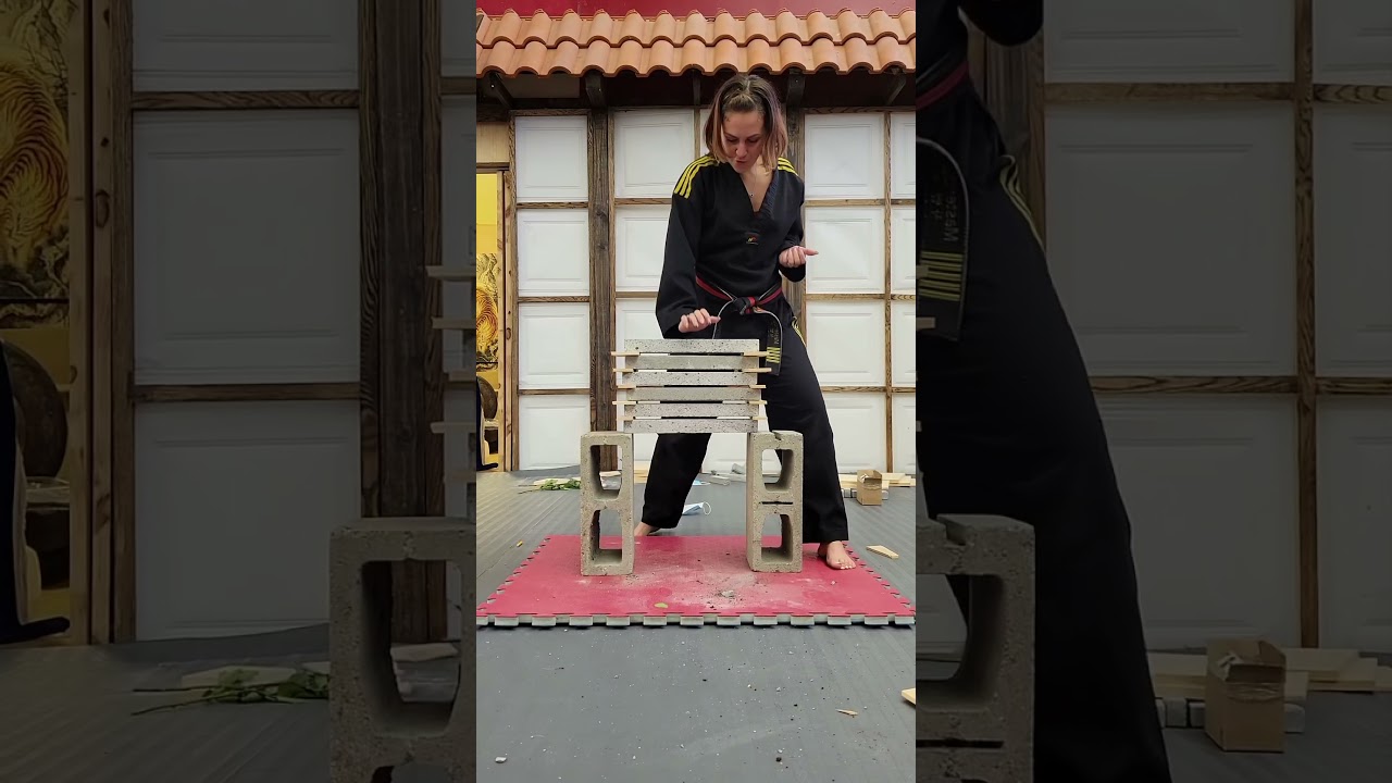 United Martial Arts Centers Black Belt Testing.  Master Danielle Ciarfella