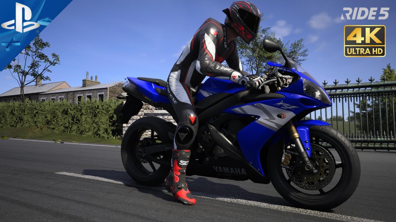 Yamaha R1 2004 Akrapovic Gameplay | RIDE 5 [4K 60fps HDR] - YouTube