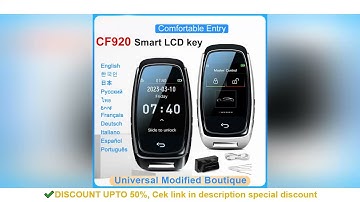 REVIEW CF920 Modified Universal Remote Display Smart LCD Key Comfortable Entry Auto Lock Keyless Go