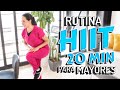 Rutina HIIT de 20 minutos para Mayores | Cardio de Alta Intensidad