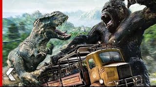 King Kong Vs T-Rex Fight Very Dangerous