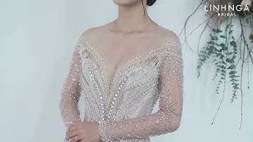 Váy cưới đuôi cá - chân ái dành cho các cô dâu mê nét quyến rũ - LINH NGA Bridal