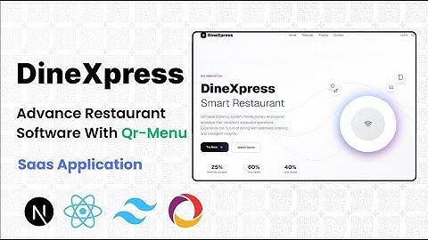 🚀 DineXpress: The Future of Restaurant Management with QR-Menu | SaaS Solution 2025