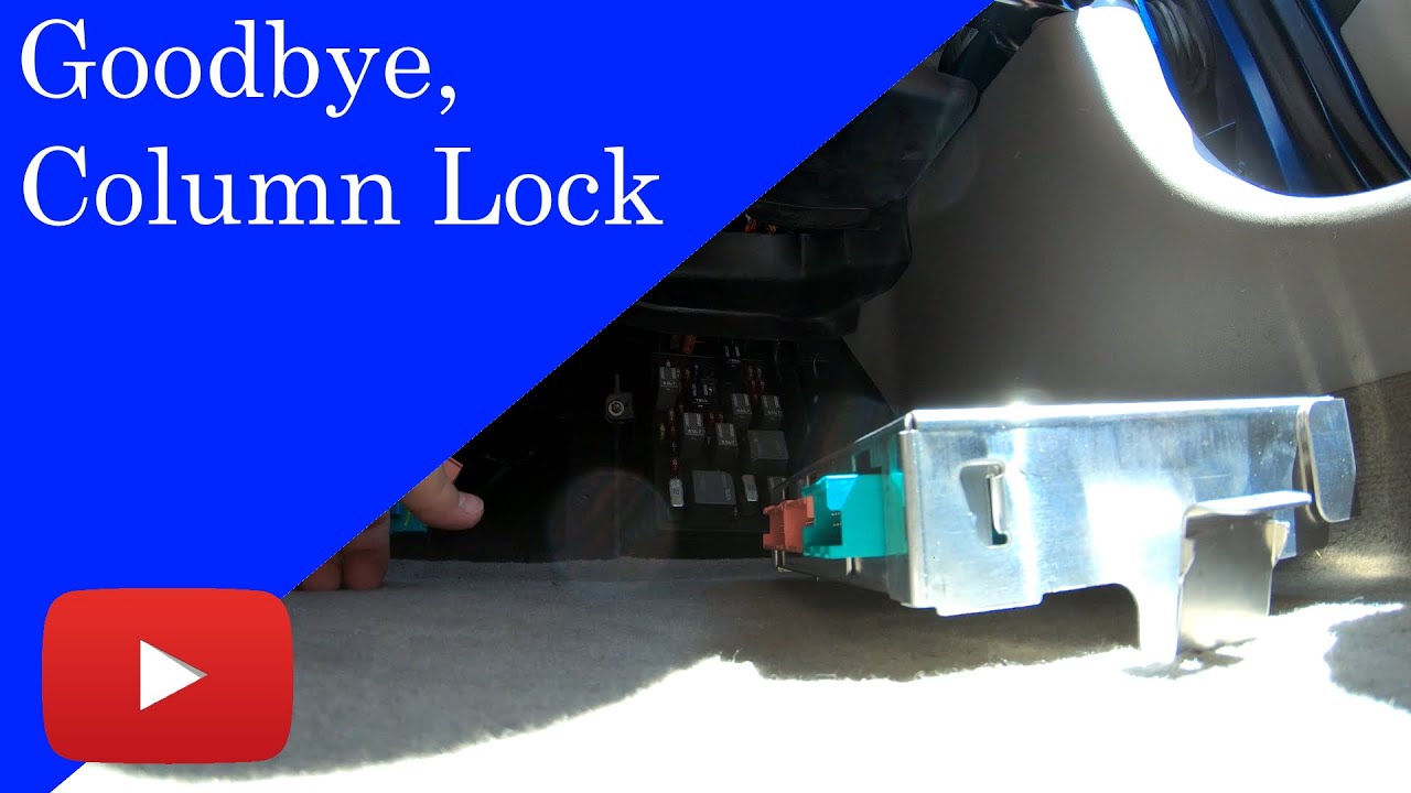 Column Lock Bypass Install for a C5 Corvette (LMC5)