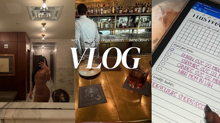 Weekly Vlog | Making Wigs + tips, Fulfilling Orders, Taking Clients & Date Night