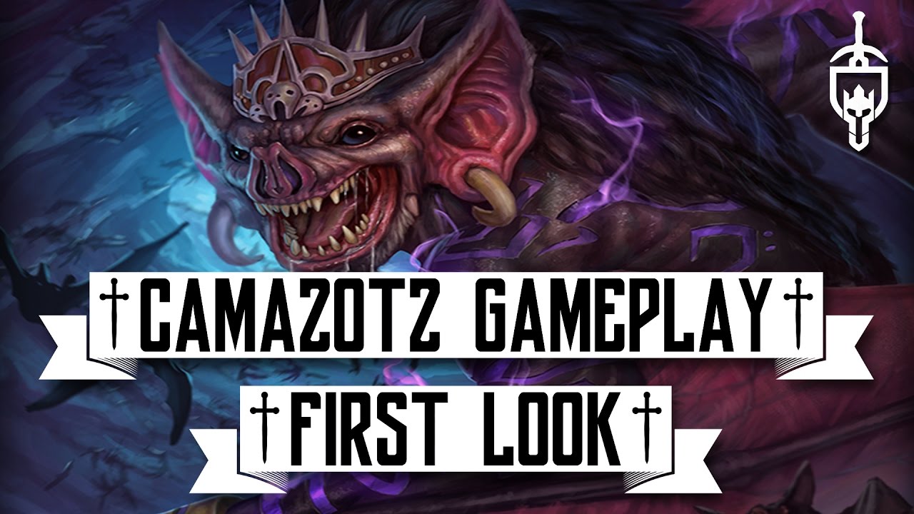 NEW GOD CAMAZOTZ HAS INSANE DAMAGE POTENTIAL - Incon - Smite - YouTube