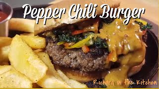 CHILI CHEESE PEPPER BURGER - A Different Kind of Chili Cheese Burger screenshot 5