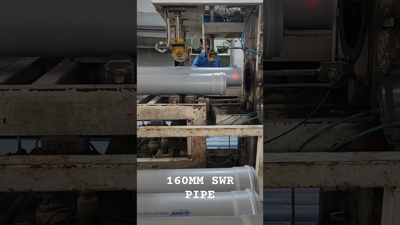 160MM SWR PIPE MANUFACTURING | BEST QUALITY PIPE AT BEST RATE | KIRAN PIPE INDUSTRIES