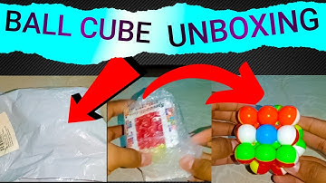 Bubble Cube Unboxing || Ball Cube Unboxing