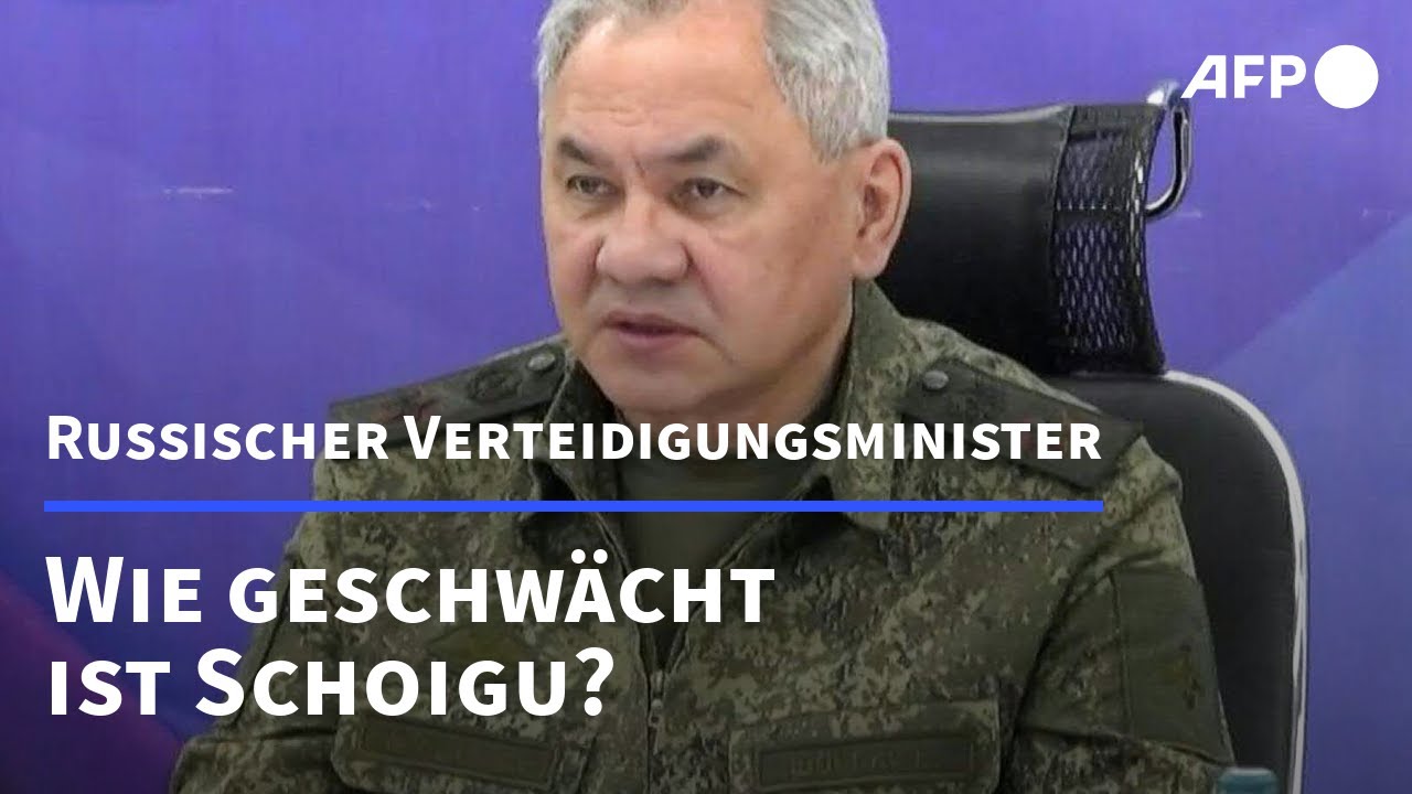 Russischer Verteidigungsminister Schoigu besucht Front in der Ukraine