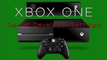 Xbox One - How To Open Secret Developer Settings!