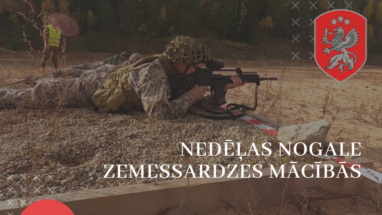 Nedēļas nogale Zemessardzes mācībās
