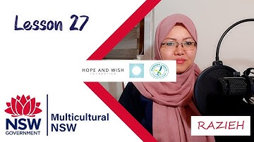 Learn Hazaragi language with Razieh Lesson 27