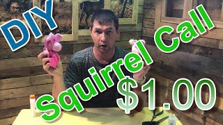 DIY Squirrel Call fast and easy to make Really Works!! screenshot 4