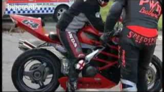 UK Motorbike Traffic cops with Suzuki Hayabusa