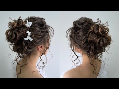 видео: Wedding updo 2023. Amazing tutorial