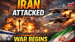  Israel Launches Preemptive Strike Against Iran  Tehran Under Attack   Iran Israel War