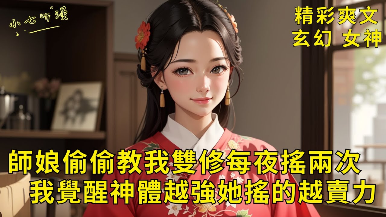 超長爽文《絕美師娘偷偷教我雙修每夜搖兩次，我覺醒神體越強她搖的越賣力》師父死後，絕美師娘半夜偷偷將小傻子葉天賜拉入房中，她竟要以身教授陰陽合和功。一夜雙修師娘臉色緋紅：真能幹~EP1#爽文 #漫畫小說