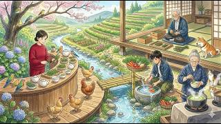 Detalles You woke up in a sunny Japanese cottage... 🍜 (Relaxing Anime Cooking & Nature ASMR) Noticias
